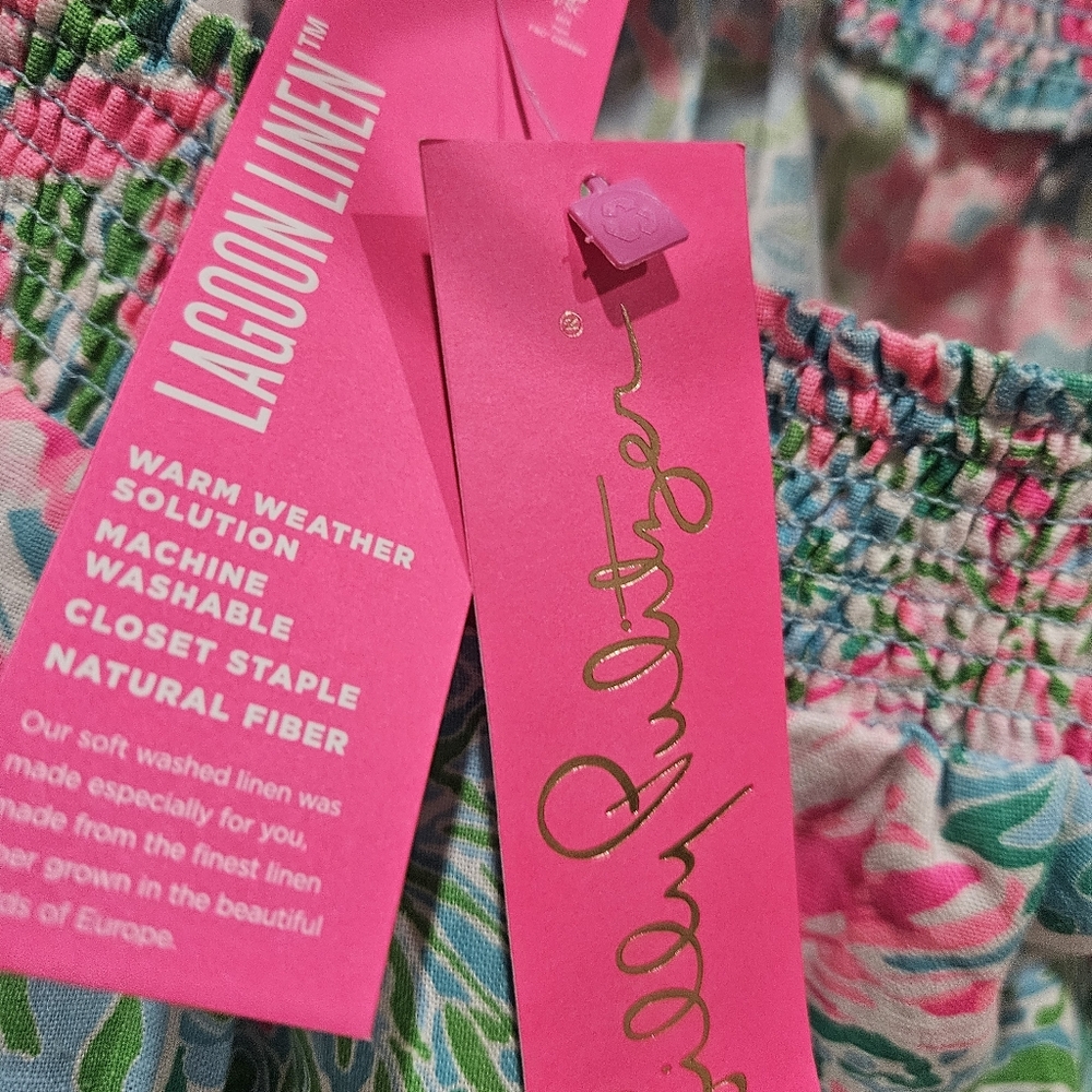 Lilly Pulitzer Puff Sleeve Top - Picture 3 of 3